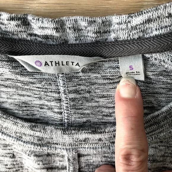Athleta Gray Destiny Sweater Dress with Pockets Small - Picture 4 of 5